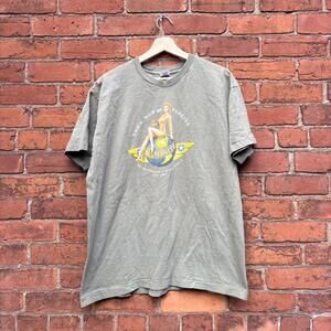 vintage schlitz 50th anniversary of world war 2 t shirt XL